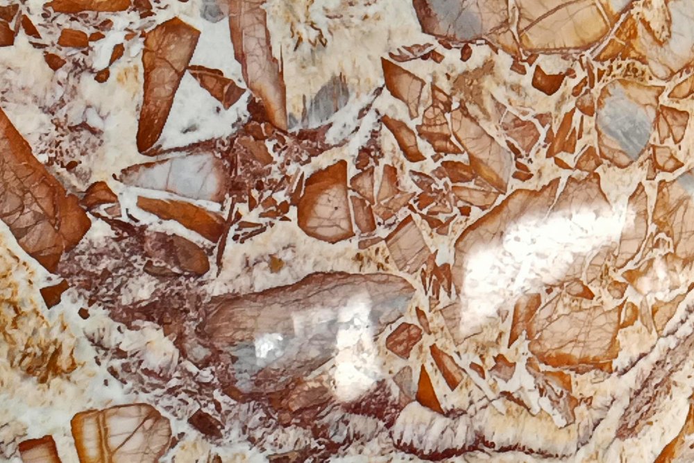 Amber Onyx coloured marble