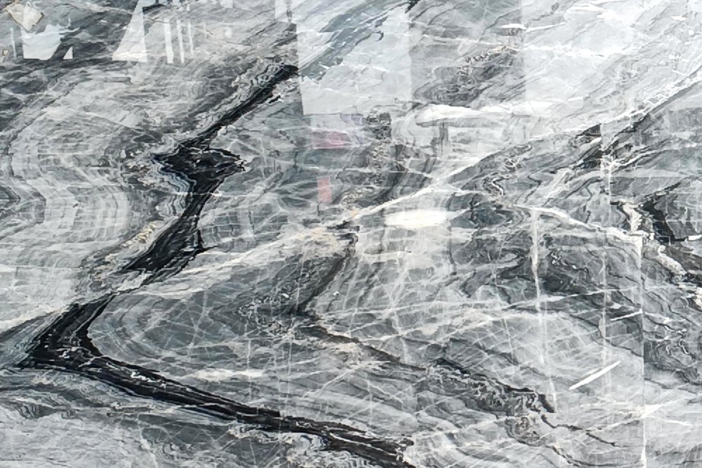 Blue Fantasy coloured marble