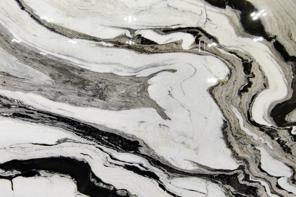 Panda White exotic marble